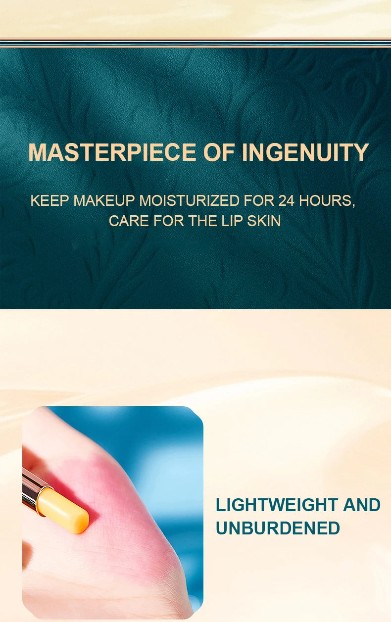O‘CHEAL Moisturizing Lip Balm Long Lasting Nutritious Lipstick Temperature Change Care Magical Hydrating Lips Gloss Mask