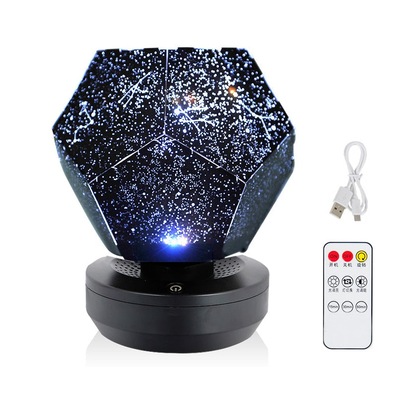 Proyector de luz de galaxia NNEOBA, luces nocturnas, luz de estrella, lámpara espacial recargable para decoración, dormitorio, regalo de Navidad, luz nocturna para niños