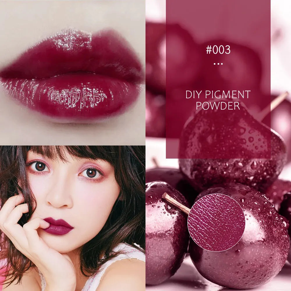 Lápiz labial en polvo de 32 colores, brillo labial de larga duración, pigmento cosmético, material para brillo labial, pigmento para glaseado labial.