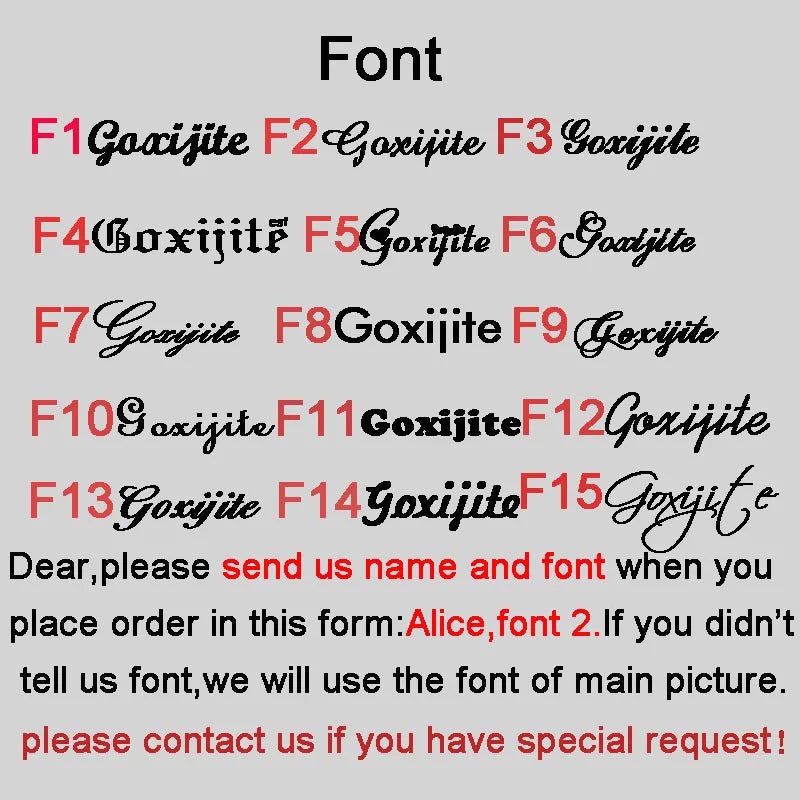 Goxijite Custom Name Collar Customized Crown Heart Nameplate Charm Necklaces Figaro Chain Stainless Steel Women Jewelry Gift - Lootquake