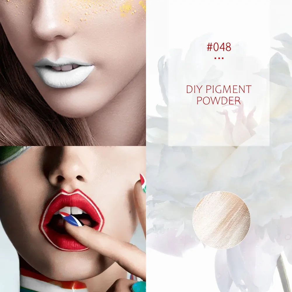 Lápiz labial en polvo de 32 colores, brillo labial de larga duración, pigmento cosmético, material para brillo labial, pigmento para glaseado labial.