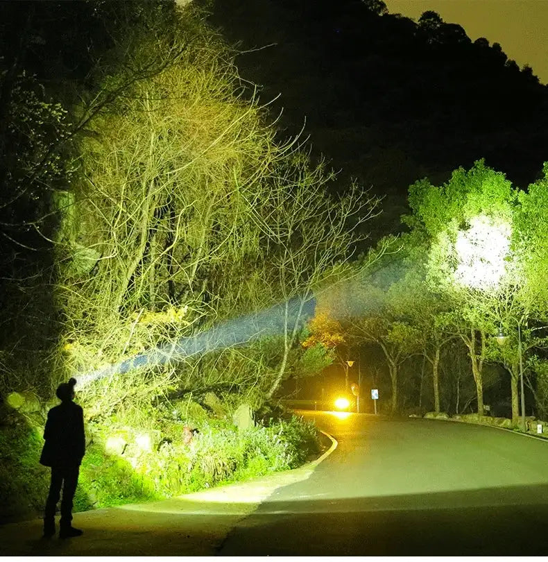 XHP70.2 Use 3*18650 batteries Led Headlamp XHP70 Most Powerful Yellow or White Led Headlight Fishing Camping ZOOM Torch - Lootquake