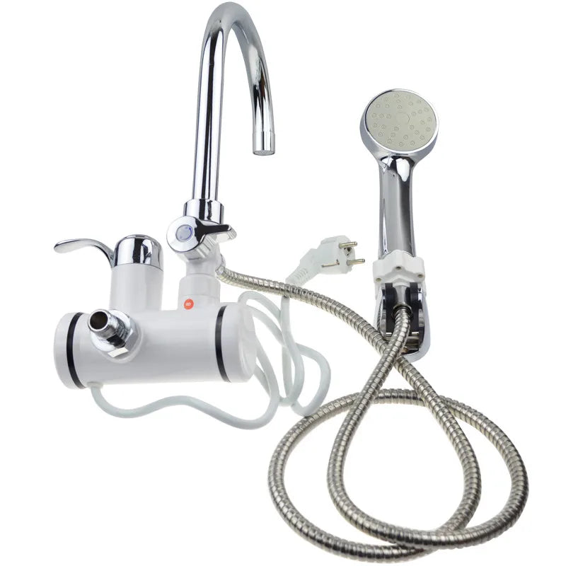 Chauffe-eau électrique instantané, douche chaude instantanée, robinet de cuisine, douche portable sans réservoir