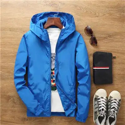 2024 New Women‘s Jacket Outerwear Spring Autumn Hooded Casual Windbreaker Coat Summer Sunscreen Clothing Family Size 7XL A8 - Lootquake