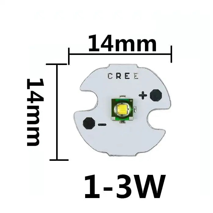 3W 5W 10W 18W T6 XML2 High Power LED Flashlights Parts DIY 3.5*3.5mm/5*5mm XHP50 LED 3V Bead For Bicycle accessories Headlamp - Lootquake