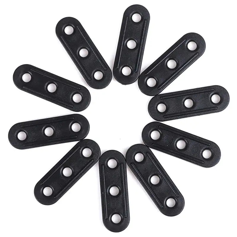 10PCS Tightener Tent Repair Camping Tent Lock Cord Rope Fastener Tensioners Bent Runners Outdoor Camping Accessories - Lootquake