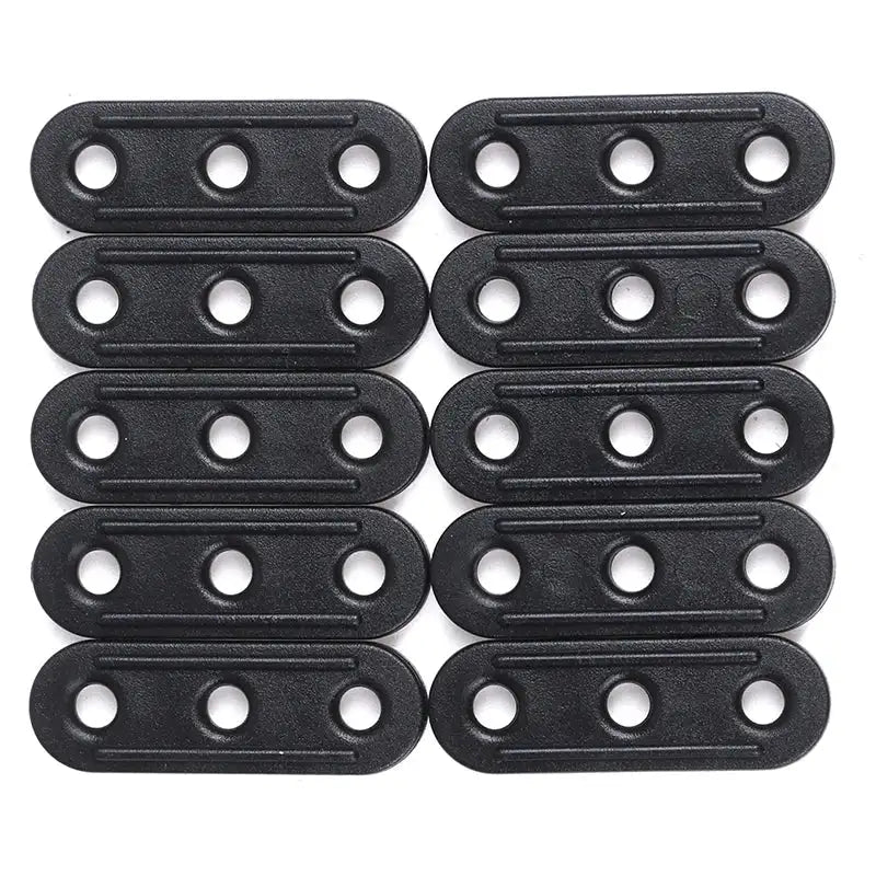 10PCS Tightener Tent Repair Camping Tent Lock Cord Rope Fastener Tensioners Bent Runners Outdoor Camping Accessories - Lootquake