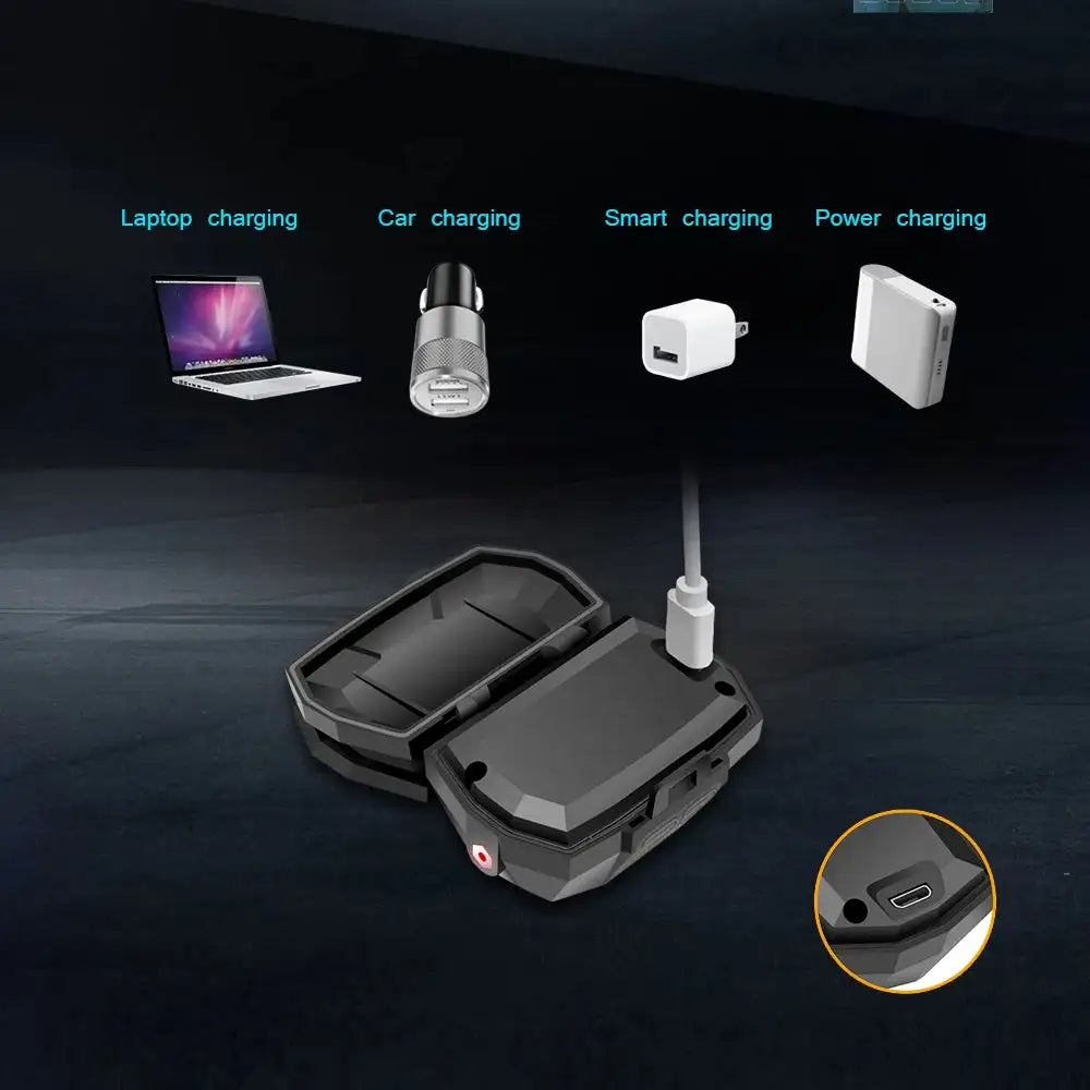 SOLOLANDOR Ultra Bright LED Headlamp 800LM Motion Sensor Headlight USB Recharge head lamp Waterproof lampe frontale Flashlight - Lootquake