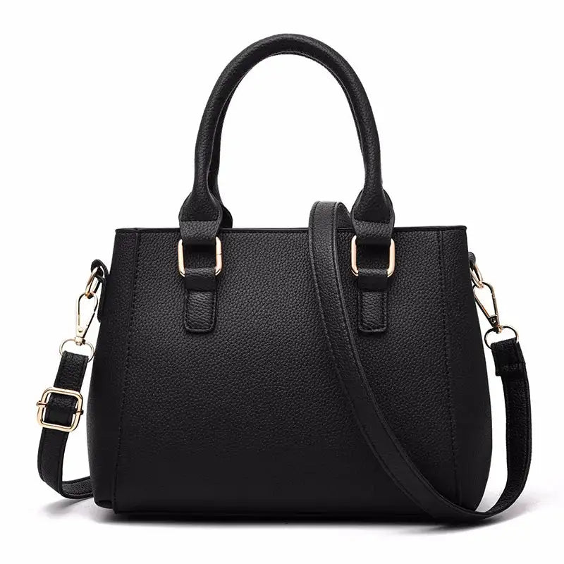 Embroidery Messenger Bags Women Leather Handbags Bags for Women Sac a Main Ladies hair ball Hand Bag - Lootquake