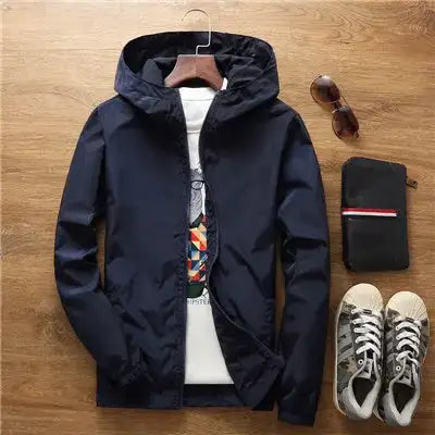 2024 New Women‘s Jacket Outerwear Spring Autumn Hooded Casual Windbreaker Coat Summer Sunscreen Clothing Family Size 7XL A8 - Lootquake