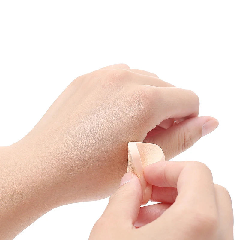 Esponjas de maquillaje para uso húmedo y seco, para base de maquillaje, cosmética facial, suaves, para crema BB y rubor, 20 unidades por paquete.