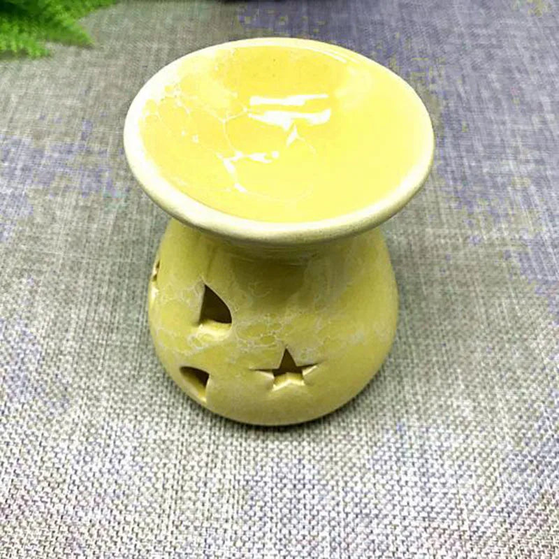 Horno de aromaterapia con velas, lámpara de aromaterapia, horno de aceites esenciales, quemador romántico para el hogar, decoración del hogar