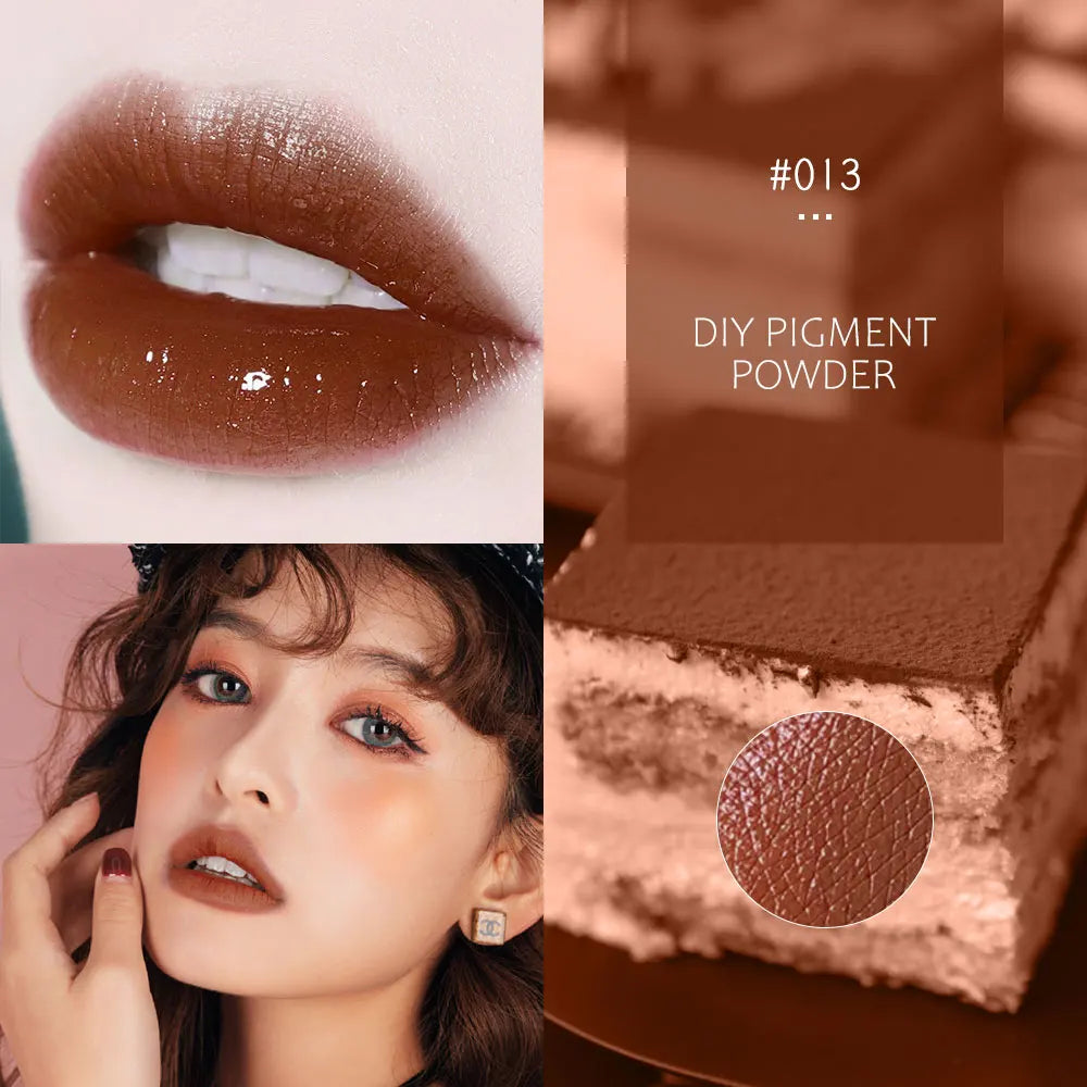 Lápiz labial en polvo de 32 colores, brillo labial de larga duración, pigmento cosmético, material para brillo labial, pigmento para glaseado labial.