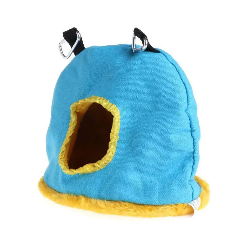Pet Bird Supplies Round Warm Nest for Birds Parrot Birdhouse Cotton Hammock Bird Cages Parakeet Budgie Hut Tent Bed Hanging Cave - Lootquake