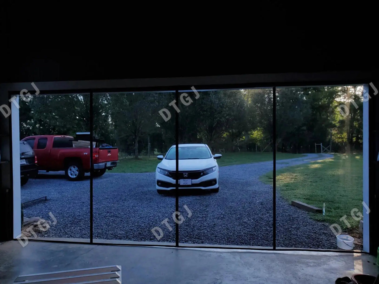 Large Size Magnetic Garage Door Curtain Custom Size Mosquito Net Anti Fly Insect Screen Used in Pavilions Balconies Outdoor Tent - Lootquake