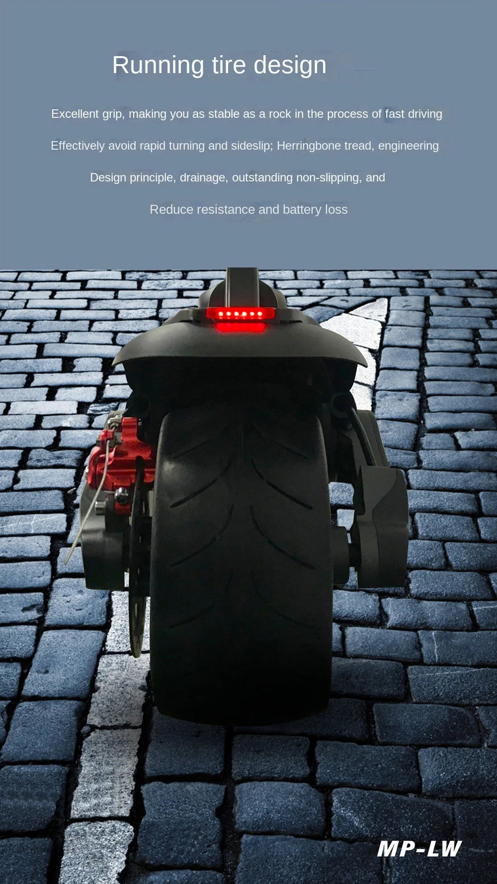 Adult Wide Tire Electric Scooter Double Disc Brake Off-road Electric Vehicle Two-wheel Foldable Driving Scooter