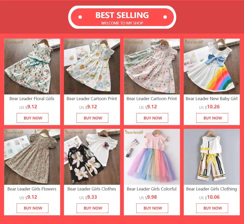 Bear Leader New Summer Casual Children Sets Chiffon Flowers Blue T-shirt Pants Girls Clothing Sets Kids Summer Set for 3-7 Years - Lootquake