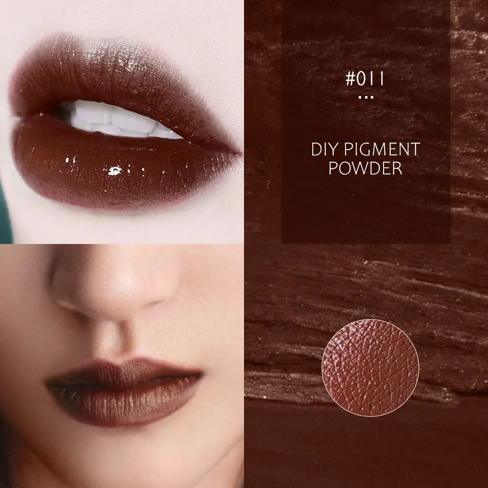 Lápiz labial en polvo de 32 colores, brillo labial de larga duración, pigmento cosmético, material para brillo labial, pigmento para glaseado labial.