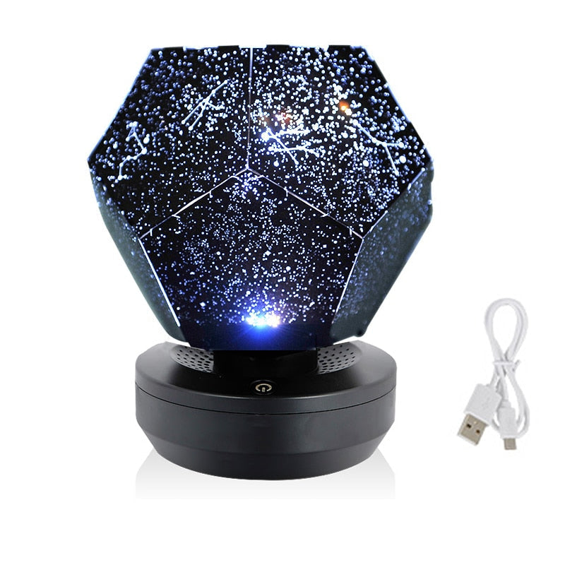 Proyector de luz de galaxia NNEOBA, luces nocturnas, luz de estrella, lámpara espacial recargable para decoración, dormitorio, regalo de Navidad, luz nocturna para niños
