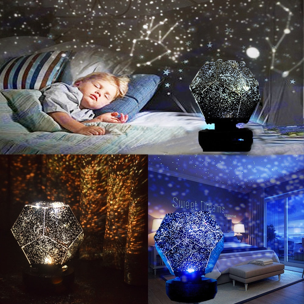 Proyector de luz de galaxia NNEOBA, luces nocturnas, luz de estrella, lámpara espacial recargable para decoración, dormitorio, regalo de Navidad, luz nocturna para niños