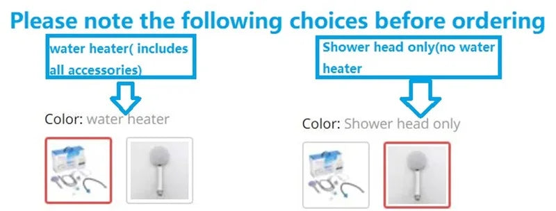 Chauffe-eau électrique à température constante, robinet à chauffage instantané, affichage LED, installation verticale pour douche