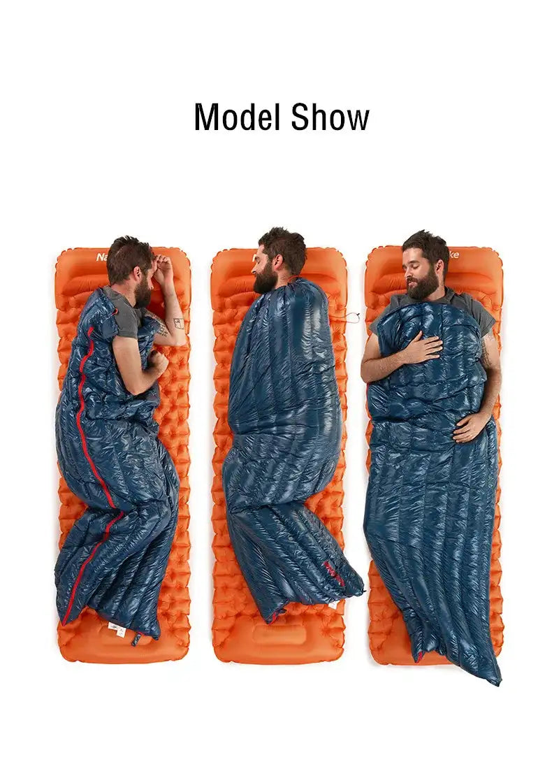 Naturehike CW280 Sleeping Bag Winter Waterproof Goose Down Sleeping Bag Ultralight CWM400 Hiking Camping Sleeping Bag - Lootquake