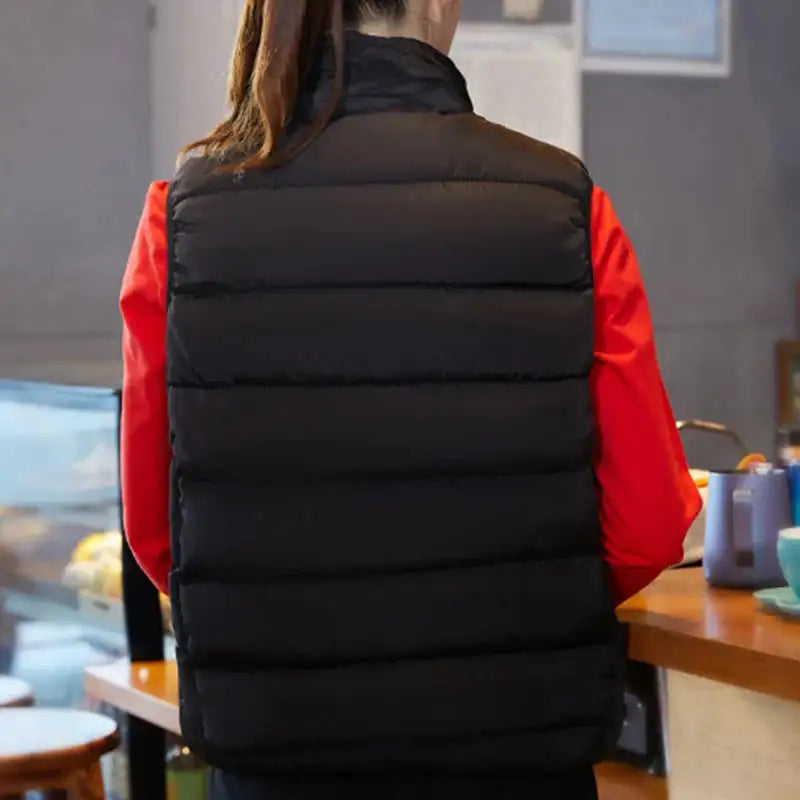 Customized/DIY logo vest personality logo casual men's and women's slim sleeveless top vest autumn and winter clothing - Lootquake