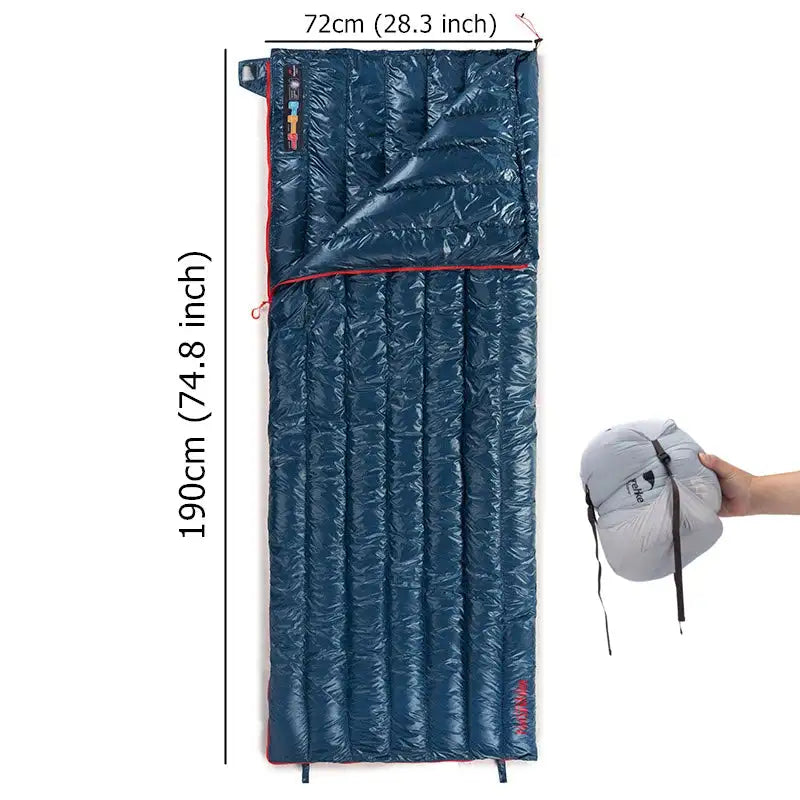 Naturehike CW280 Sleeping Bag Winter Waterproof Goose Down Sleeping Bag Ultralight CWM400 Hiking Camping Sleeping Bag - Lootquake