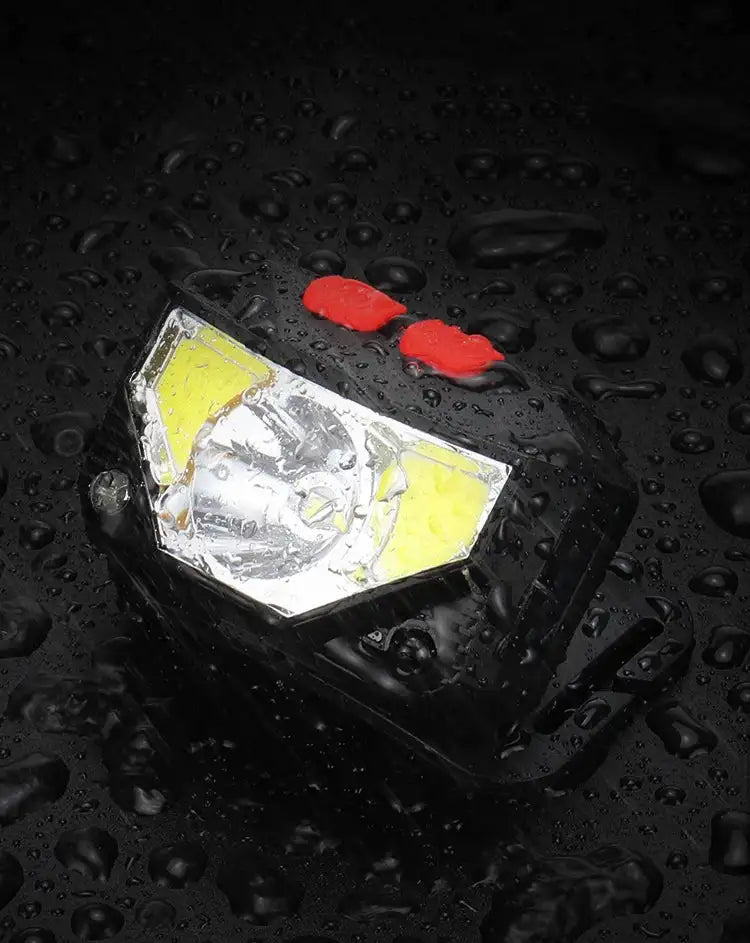 Powerfull LED Headlamp Rechargeable Body Motion Sensor Headlight Camping Flashlight Head Light Torch Lamp With USB - Lootquake