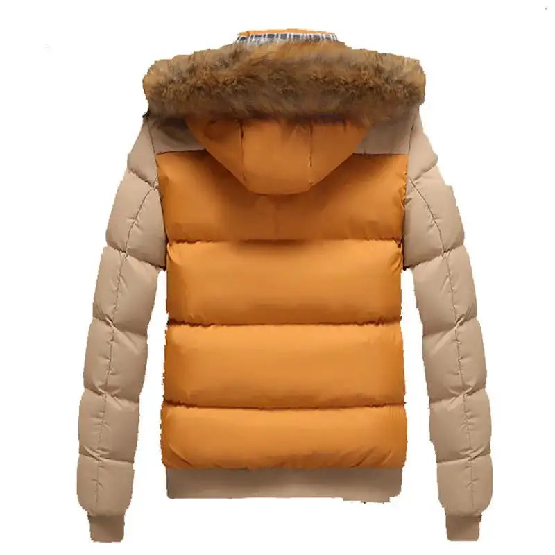 2023 New Jackets Men Winter Warm Faux fur Hoodies Outwear Slim Mens Coats Windbreaker Men Jacket chaqueta hombre MY132 - Lootquake