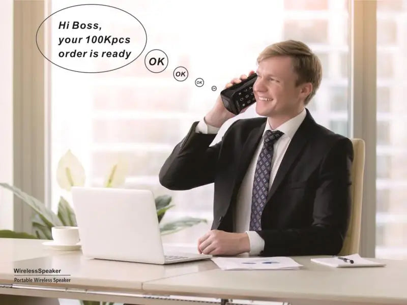 Altavoz Bluetooth con diseño clásico para teléfono móvil, altavoz portátil retro para teléfono celular, altavoz Bluetooth inalámbrico para teléfono celular para exteriores.