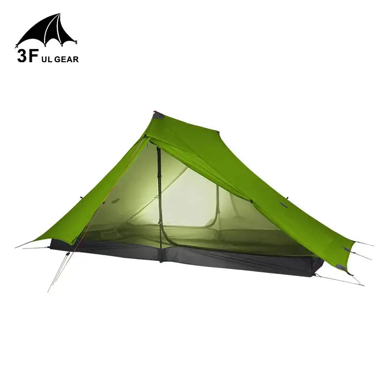 3F UL GEAR LanShan 2 pro 2 Person Outdoor Ultralight Camping Tent 3 Season Professional 20D Nylon Both Sides Silicon Tent - Lootquake