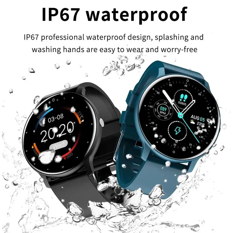 LIGE Smart band Watch Men Real-time Weather Forecast Activity Tracker Watches Sports Ladies Smart Watch Women For Xiaomi Watch - Lootquake