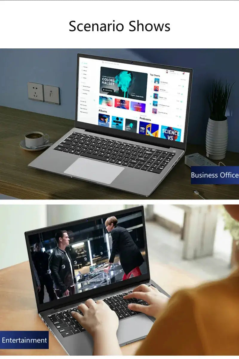 12th Gen i7 i5 15.6 Inch IPS Gaming Laptop i9 10880H i7 1260P NVIDIA MX550 2G NVMe Windows 11/10 Fingerprint Ultrabook Notebook - Lootquake