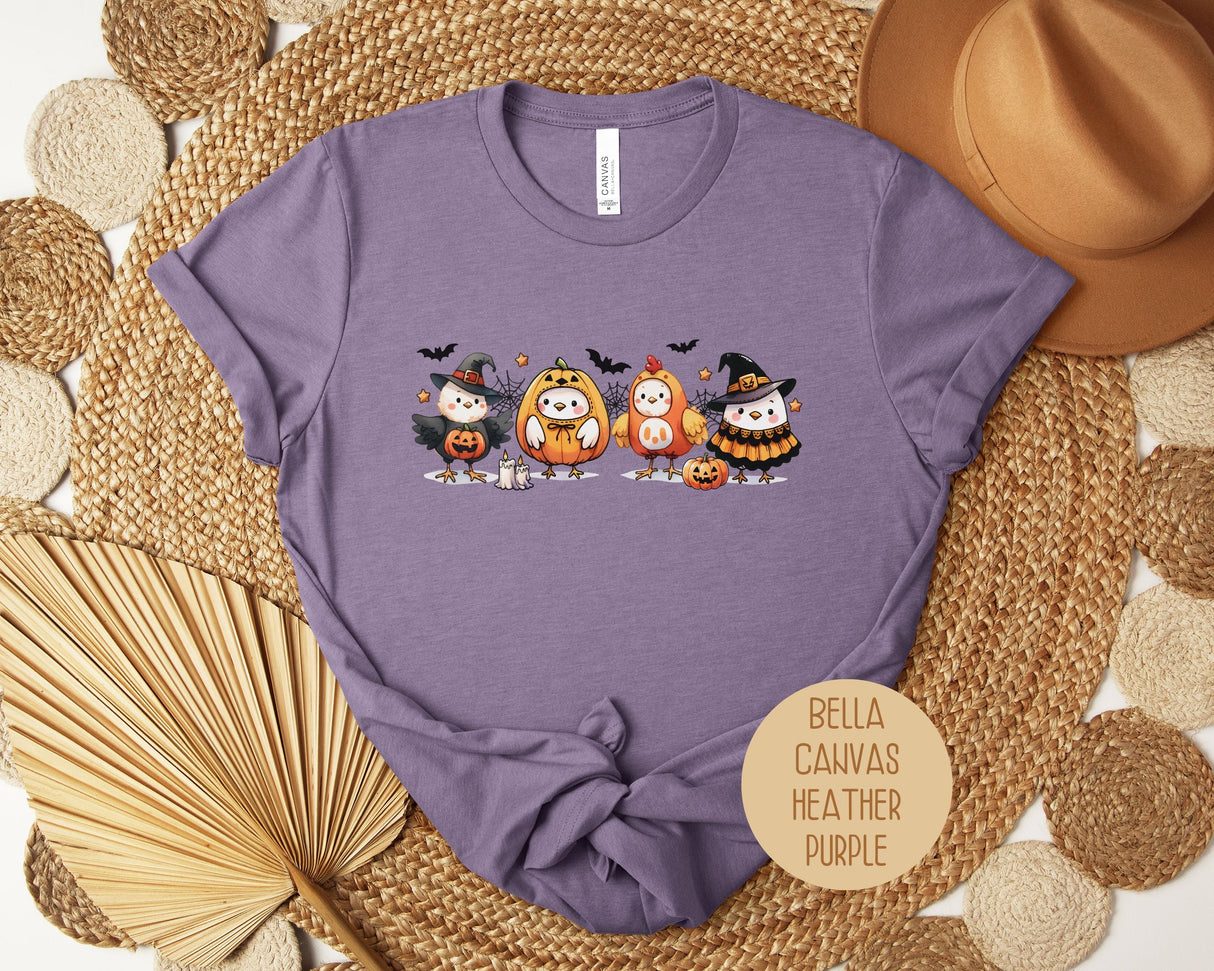 Chickens in Halloween Costumes Shirt-6