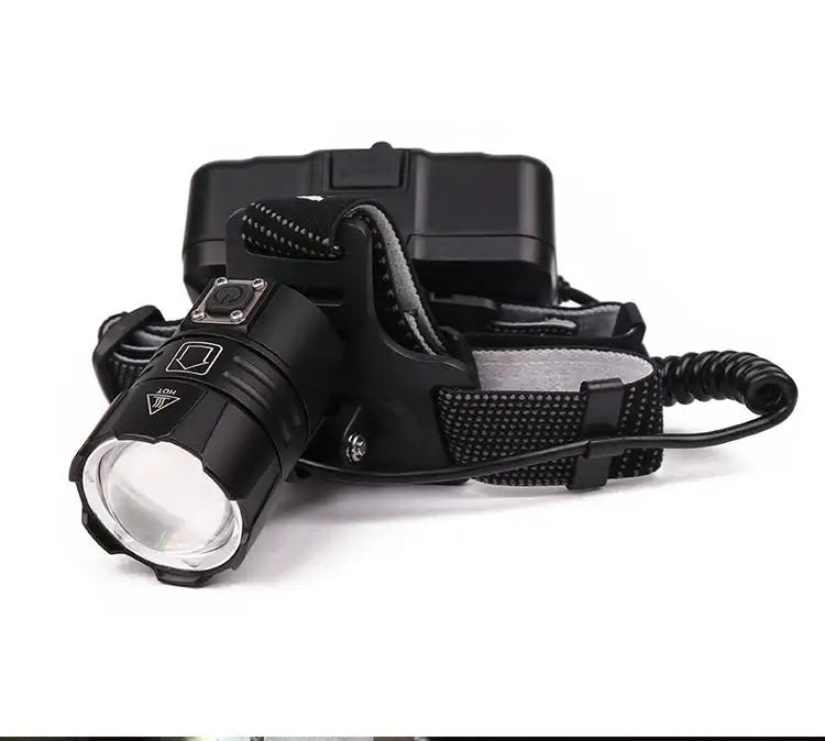 XHP70.2 Use 3*18650 batteries Led Headlamp XHP70 Most Powerful Yellow or White Led Headlight Fishing Camping ZOOM Torch - Lootquake