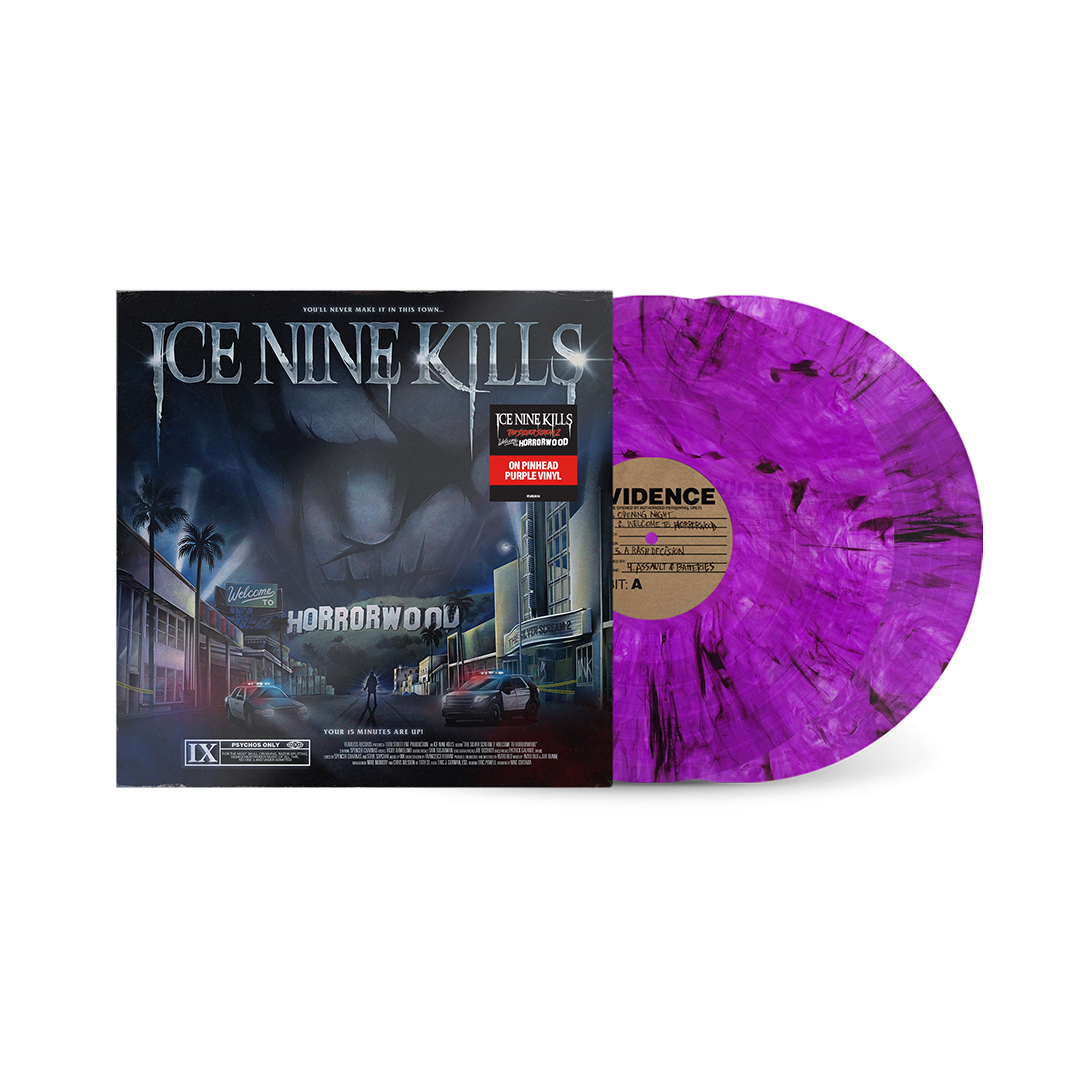 Ice Nine Kills - Bienvenido a Horrorwood Vinilo exclusivo Purple Splatter 2-LP