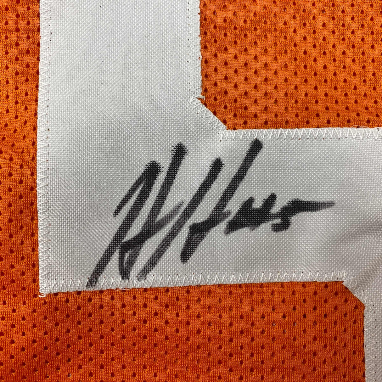 Camiseta de fútbol americano universitario naranja de Tennessee de Hendon Hooker autografiada/firmada, PSA/CÓDIGO DE ADN