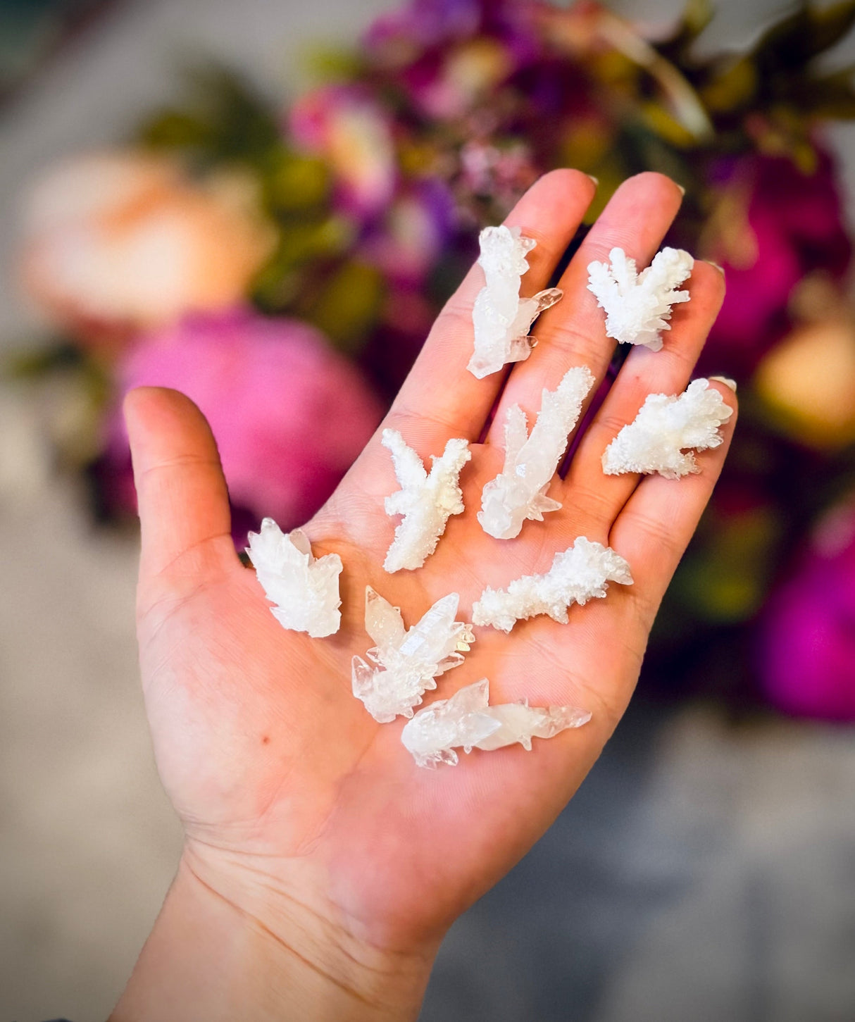Cave Calcite Specimens From Mexico