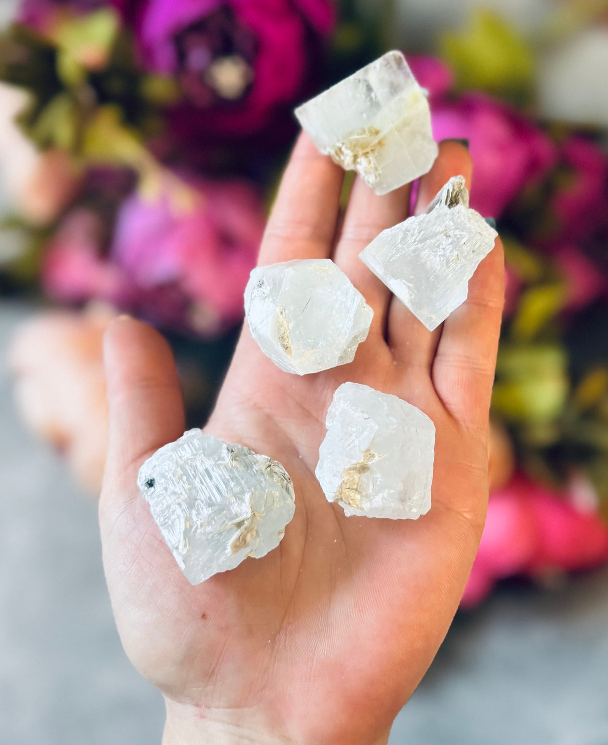 Ejemplares de aguamarina