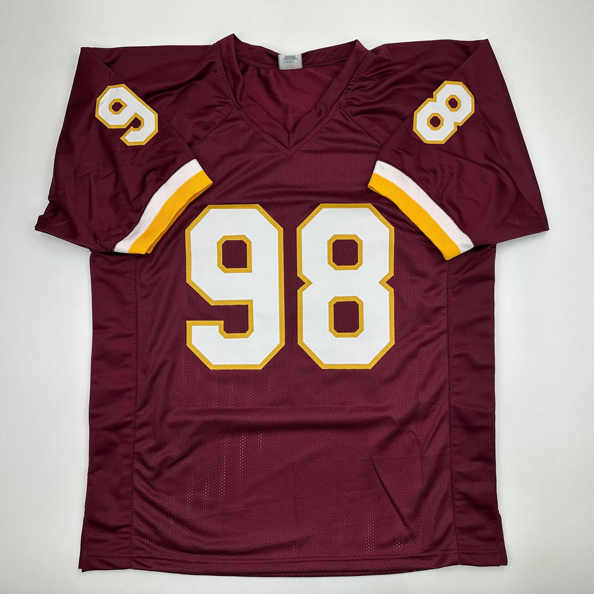 Autographed/Signed Brian Orakpo Washington Burgundy Football Jersey JSA COA
