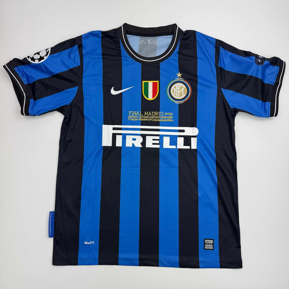 Autographed/Signed Javier Zanetti Inter Milan Soccer Futbol Jersey Beckett BAS COA