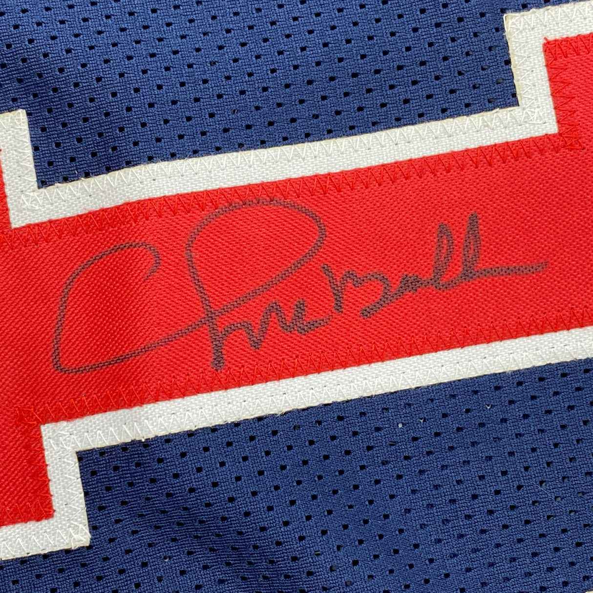 Camiseta de baloncesto azul autografiada/firmada de Chris Mullin, Dream Team USA Olympics 1992, JSA COA