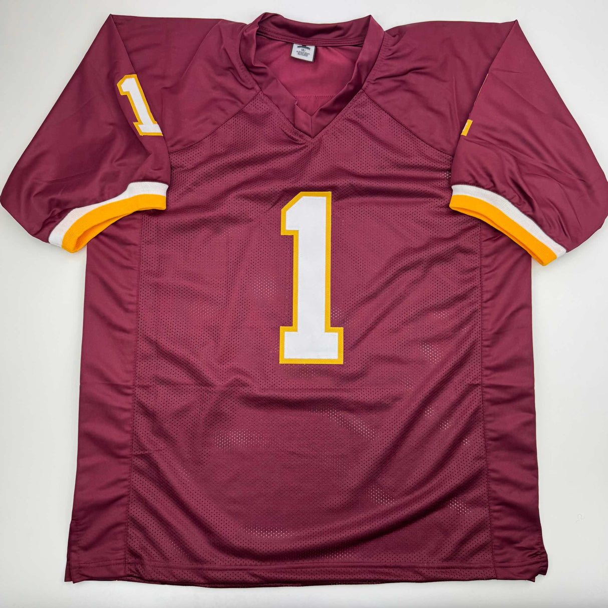 Autographed/Signed Deebo Samuel Washington Burgundy Football Jersey JSA COA