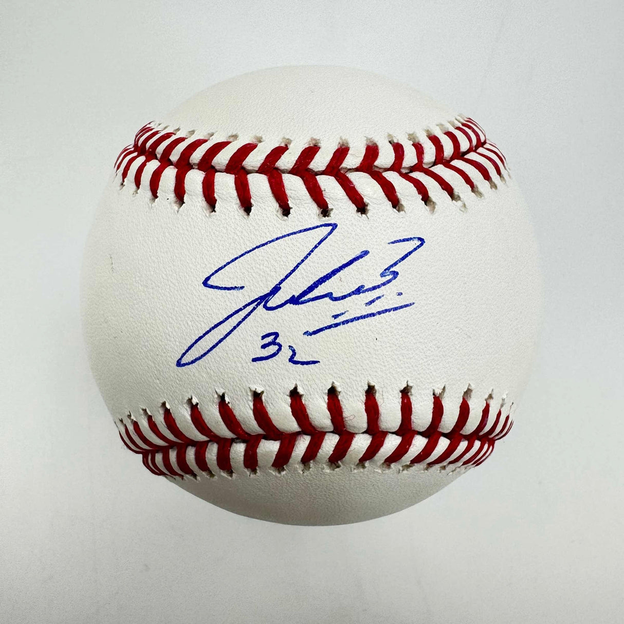 Autographed/Signed Jacob Misiorowski Rawlings Official Major League ROML Baseball PROVA COA