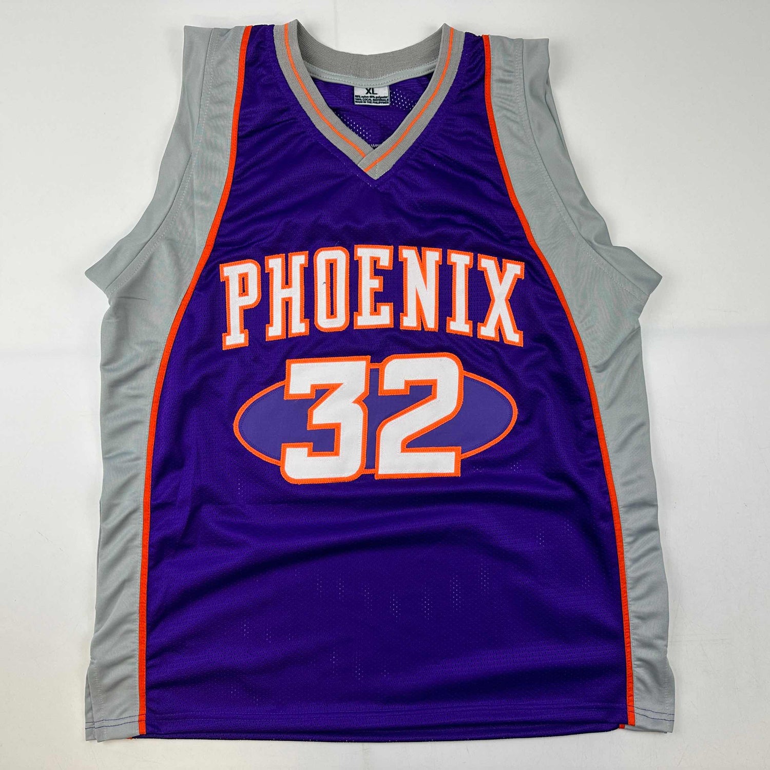Camiseta de baloncesto morada autografiada/firmada de Jason Kidd Phoenix Beckett BAS COA