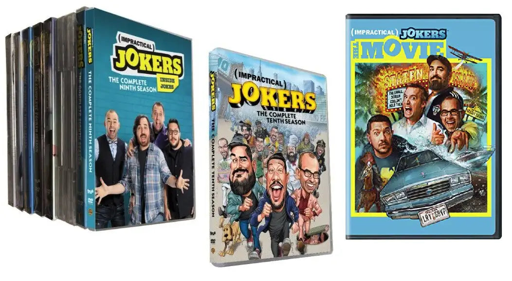 Impractical Jokers Complete Series Seasons 1-10 + Impractical Jokers M - Lootquake