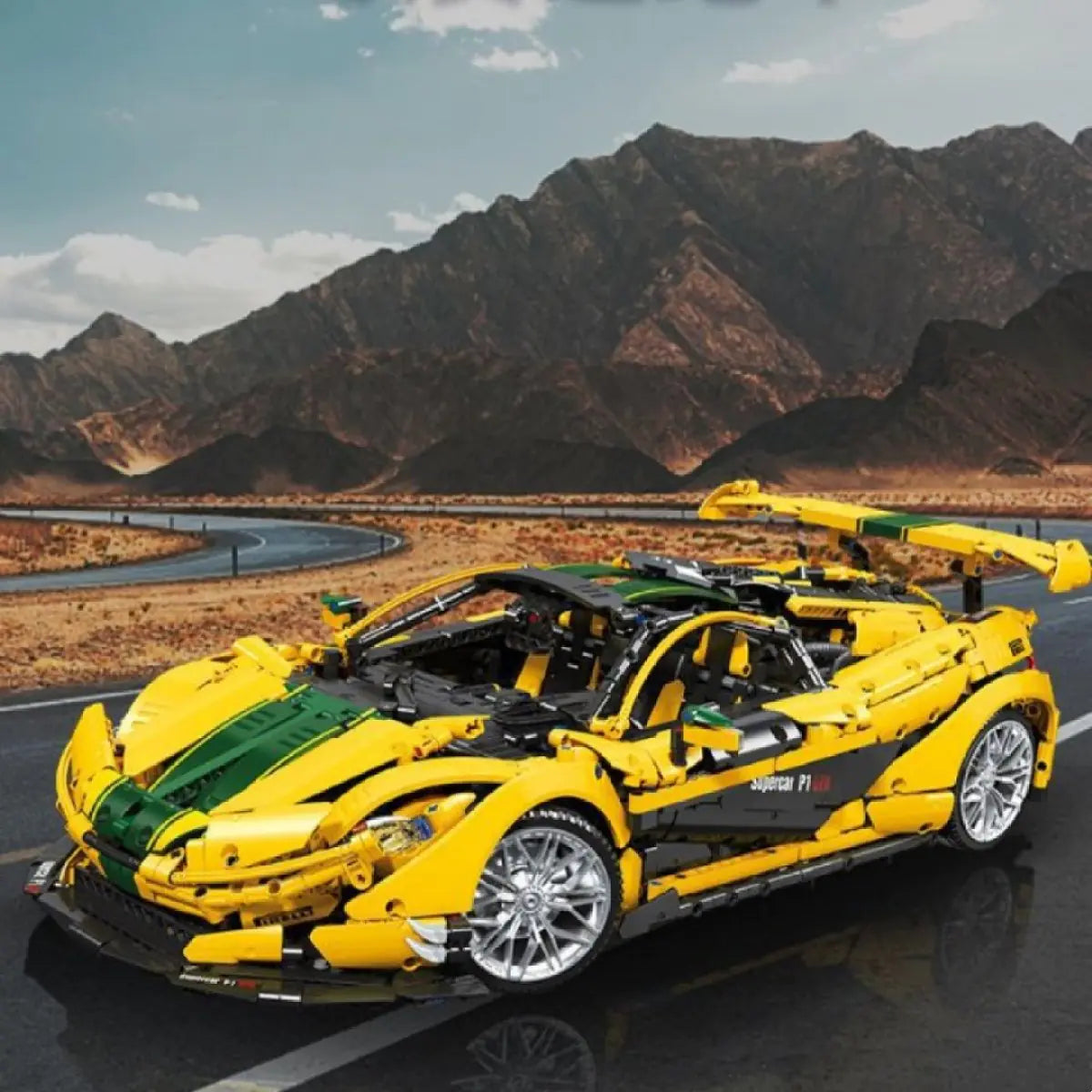 Building Blocks Sports Car Children's Assembled Toys - Lootquake