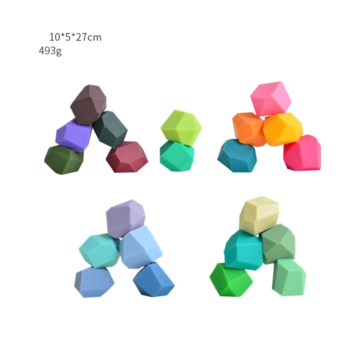 Children's colorful Jagged Stone Toys - Lootquake