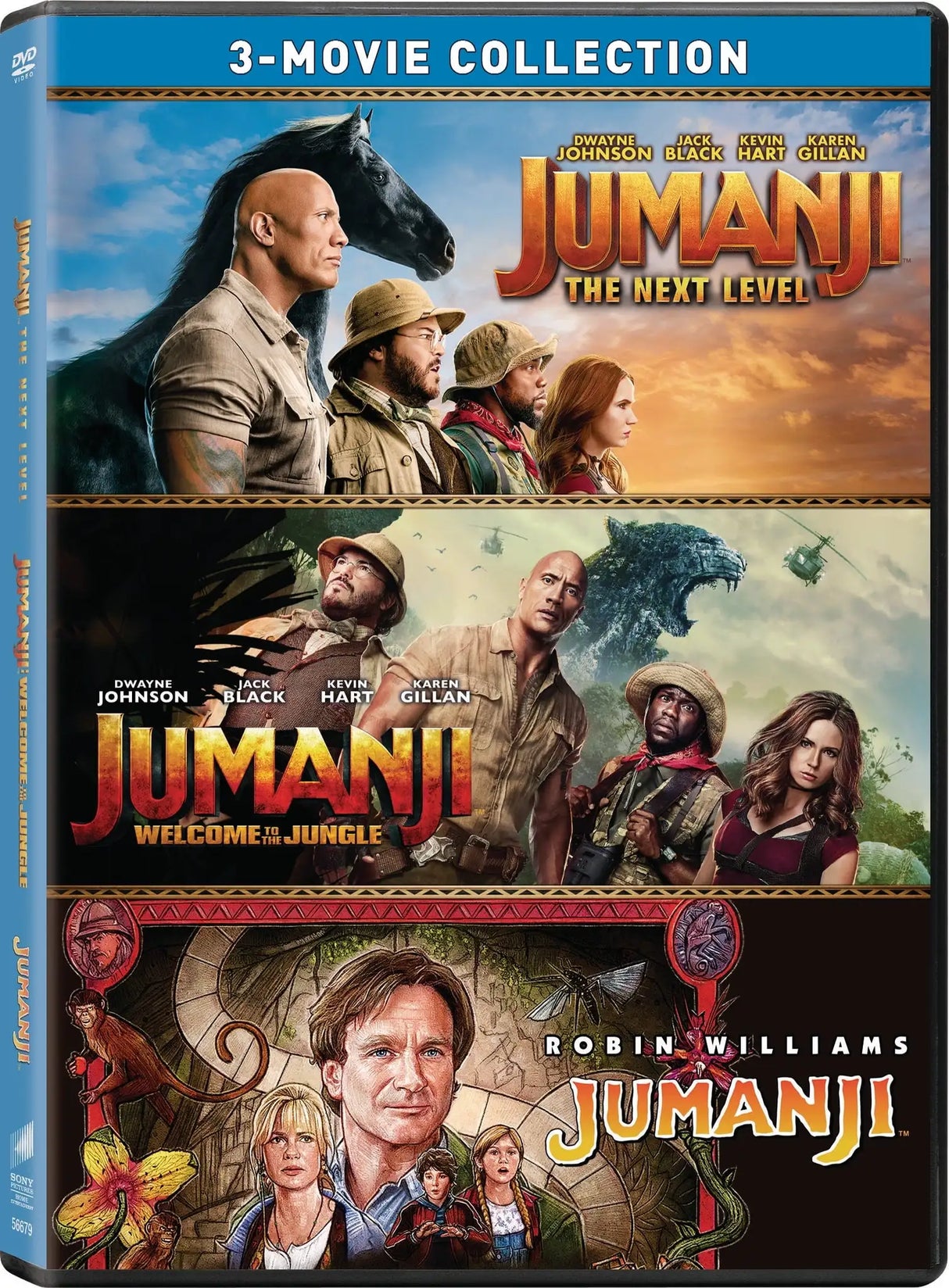 Jumanji: 3-Movie Collection: Jumanji / Jumanji: Welcome to the Jungle - Lootquake